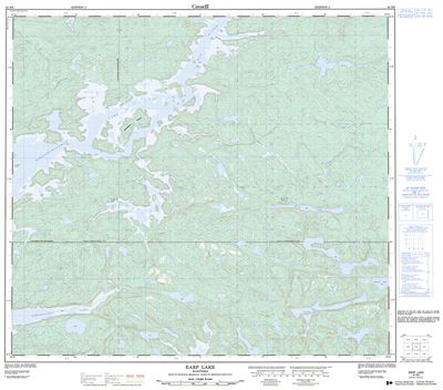 064B06 - EARP LAKE - Topographic Map