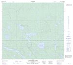 064B07 - LIVINGSTON LAKE - Topographic Map
