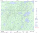 064B08 - BARNES LAKE - Topographic Map