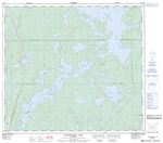 064B12 - OPACHUANAU LAKE - Topographic Map