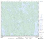 064D08 - KYASKA LAKE - Topographic Map