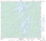 064D13 - WATHAMAN LAKE - Topographic Map