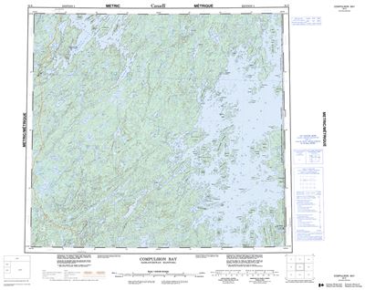 064E - COMPULSION BAY - Topographic Map
