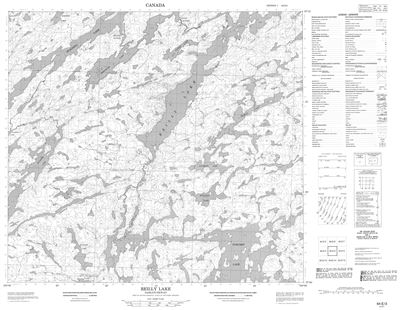 064E03 - REILLY LAKE - Topographic Map