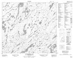 064E06 - RUTHERFORD LAKE - Topographic Map