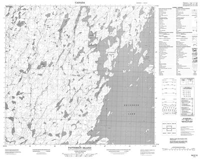 064E10 - PATTERSON ISLAND - Topographic Map