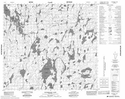 064F02 - DUNSHEATH LAKE - Topographic Map