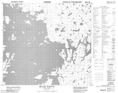064G08 - SHEPPARD ISLAND - Topographic Map