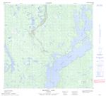 064G13 - MAXWELL LAKE - Topographic Map