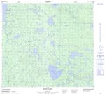 064H03 - HOOD LAKE - Topographic Map