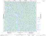 064I - SHETHANEI LAKE - Topographic Map