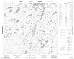 064J08 - PORCUPINE RAPIDS - Topographic Map