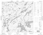 064J12 - CLISBY LAKE - Topographic Map