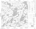 064J14 - BAIN LAKE - Topographic Map