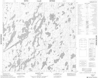 064K03 - EASTON LAKE - Topographic Map