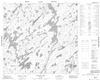 064K06 - FAGNAN LAKE - Topographic Map