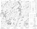 064K06 - FAGNAN LAKE - Topographic Map