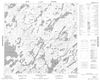 064K11 - CHIPEWYAN FALLS - Topographic Map