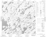 064K11 - CHIPEWYAN FALLS - Topographic Map