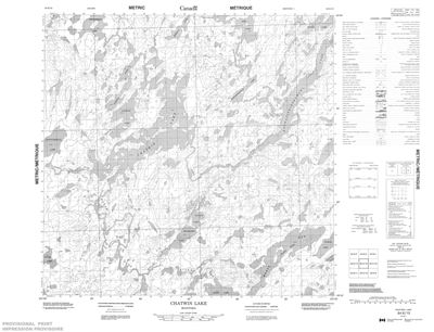064K15 - CHATWIN LAKE - Topographic Map