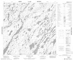 064N06 - THANOUT LAKE - Topographic Map