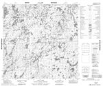 064N13 - VEAL LAKE - Topographic Map