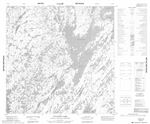 064N15 - PUTAHOW LAKE - Topographic Map