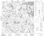 064O16 - HUTTON LAKE - Topographic Map