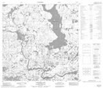 065A12 - LONGPRE LAKE - Topographic Map