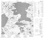 065A13 - TATINNAI LAKE - Topographic Map