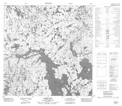 065B12 - JOSIES HILL - Topographic Map