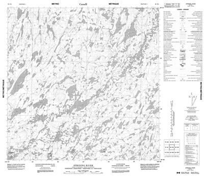 065D04 - STRIDING RIVER - Topographic Map