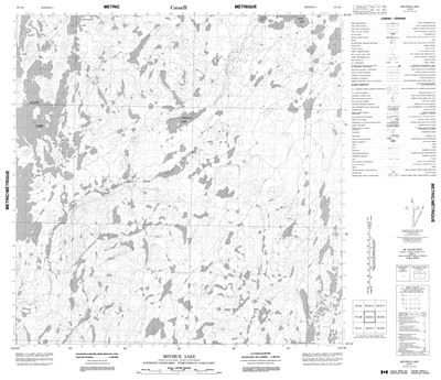 065D05 - MEYRICK LAKE - Topographic Map