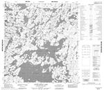 065L08 - LITTLE ROCKY LAKE - Topographic Map
