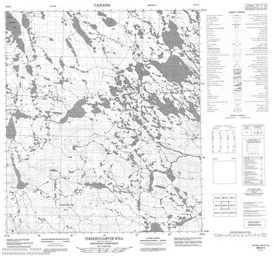 066A03 - TIRIKSIUJARVIK HILL - Topographic Map