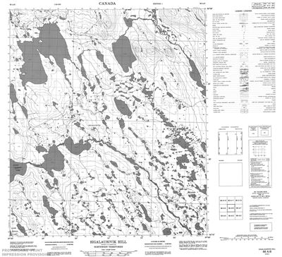 066A06 - SIGALAUSIVIK HILL - Topographic Map