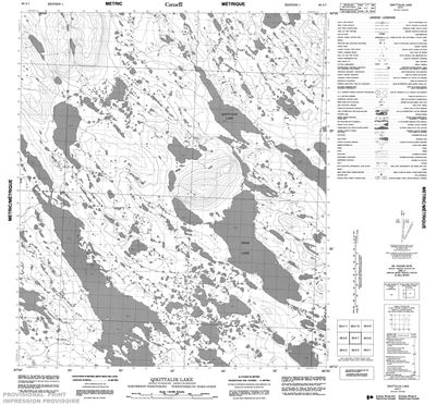066A07 - QIKITTALIK LAKE - Topographic Map