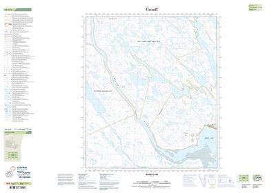 066A08 - BAKER LAKE - Topographic Map