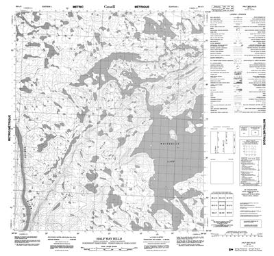 066A09 - HALF WAY HILLS - Topographic Map