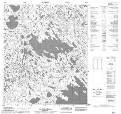 066E03 - NO TITLE - Topographic Map