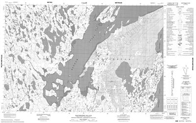 067A01 - MACONOCHIE ISLAND - Topographic Map