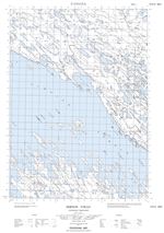 067A10W - SIMPSON STRAIT - Topographic Map