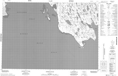 067A13 - HORNBY ISLAND - Topographic Map