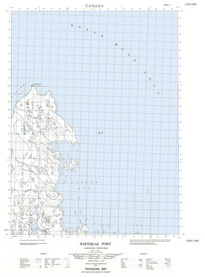 067B04E - WHITEBEAR POINT - Topographic Map