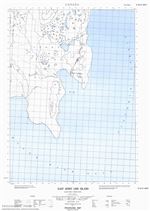 067B10W - JENNY LIND BAY - Topographic Map