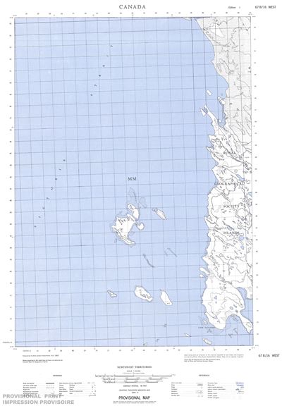 067B16W - NO TITLE - Topographic Map