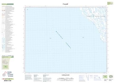 067G16 - LANDFALL ISLAND - Topographic Map