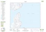 068A16 - PANDORA ISLAND - Topographic Map