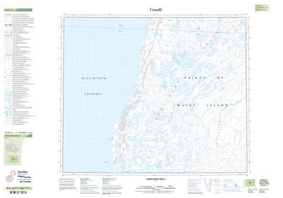 068B14 - RAWLINSON HILLS - Topographic Map