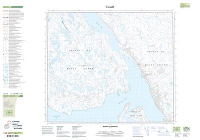 068C08 - MOUNT CLARENDON - Topographic Map